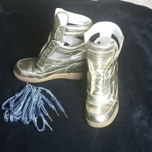 Marc Jacob Cutout Wedge Sneakers